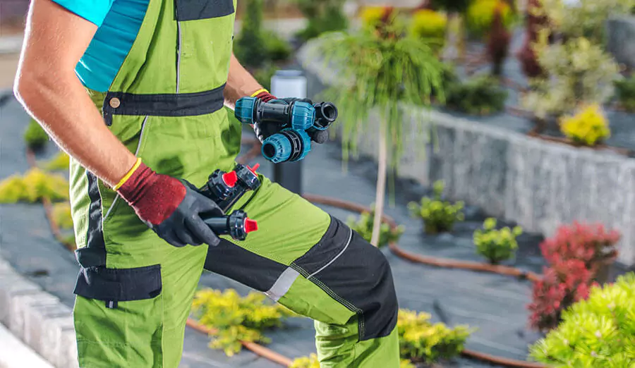 install a sprinkler system today